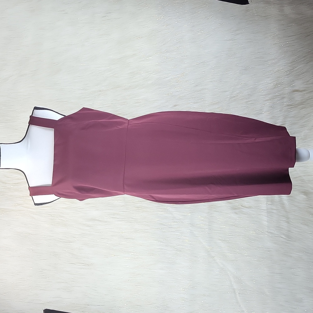 Loft Burgundy Dress